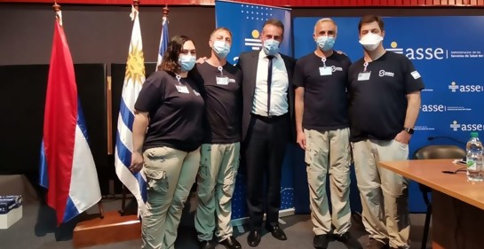 La visita de la delegación israelí del Hospital Sheba, un camino de esperanza, afirma Ministro Salinas