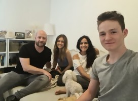 Las primeras alarmas de Marcelo y Judit Burcatovsky en Israel