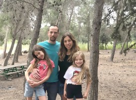 La vivencia de Daniela Natalevich y Andrés Jazan en Ramat Gan, bajo alarmas