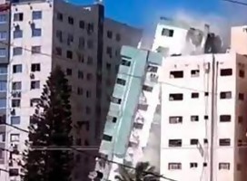 Revelación: desde la torre de prensa que Israel derribó en Gaza, Hamas intentaba alterar el funcionamiento de la Cúpula de Hierro