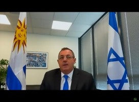 Así celebró la Embajada de Uruguay en Israel  el 25 de agosto