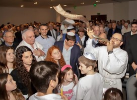 El Rabino Max Godet al terminar Iom Kipur