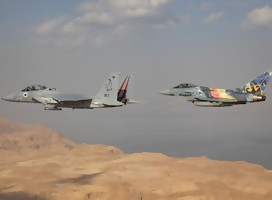 Importante cooperación estratégica en los cielos de Israel comienza con un gesto singular