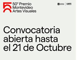 50 edición del Premio Montevideo de Artes Visuales
