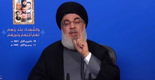 Nasrallah confirma : Hizbala tiene armas fuera del marco del Estado