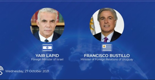 El Canciller israelí invita a su par uruguayo Bustillo a visitar Israel