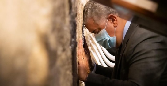 Comenzó la  histórica visita del Presidente de Colombia Iván Duque a Israel