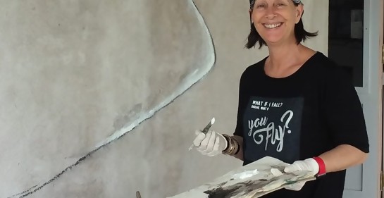 Con la artista visual Raquel Liberjen: Cuando me fui lejos, volví; me acerqué y me encontré