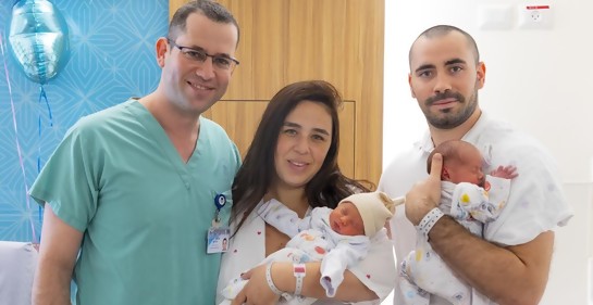 Increíble: nacen en Israel mellizos que crecieron separados en una mujer con útero didelfo