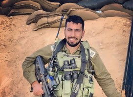 Teniente Jabar Eyada, musulmán oficial en ejército israelí