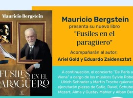 Este sábado 15, nueva presentación de la novela de Mauricio Bergstein 