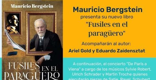 Este sábado 15, nueva presentación de la novela de Mauricio Bergstein 