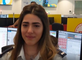 Yasmin Mazzawi, israelí, árabe, cristiana, voluntaria en Magen David Adom