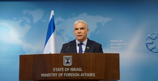 El Ministro de RREE de Israel condena la invasión de Rusia a Ucrania