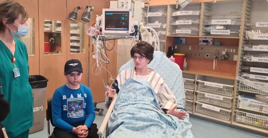 Heridos de la guerra en Ucrania ingresados al hospital Hadassah en Jerusalem