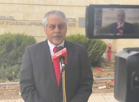 El enojo de Lior Haiat, portavoz de la Cancillería israelí