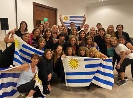 Delegación  uruguaya de  Movimiento de Rikudim en Majol Mexico
