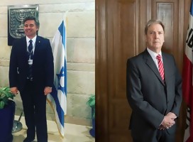 Del vice Ministro Gerardo Amarilla  y el Presidente de la Cámara de Diputados Ope Pasquet