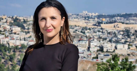 Con Fleur Hassan-Nahoum, vice Alcaldesa de Jerusalem