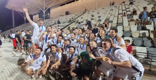 Así se vivió la victoria uruguaya en la final de fútbol open en la Macabeada