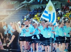 Uruguay presente en la inauguración de las Macabeadas