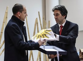 Los augurios del Subsecretario de Deporte Pablo Ferrari a la delegación uruguaya a las Macabeadas