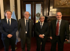 Embajada Argentina en Uruguay conmemoró aniversario del Atentado contra AMIA