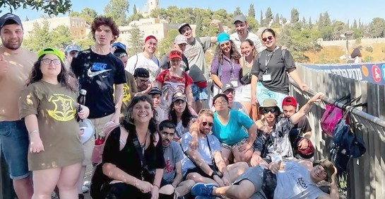 La emocionante visita de jóvenes con necesidades especiales a Israel