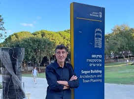 Con el uruguayo Isaac Capeluto, nuevo Decano de Arquitectura en el Technion de Haifa