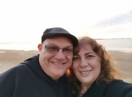 Con el Rabino Daniel Dolinsky y su esposa Paula, al frente de la actividad religiosa y educativa de la NCI