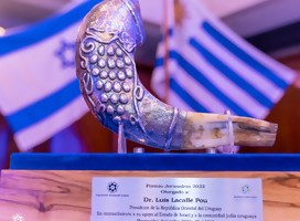 Por si te perdiste la entrega del Premio Jerusalem al Presidente Lacalle Pou
