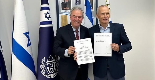 El Ministro del Interior Luis Alberto Heber en entrevista especial en Israel