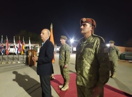 El Ministro de Defensa Javier García visitó a las fuerzas de Paz de Uruguay en el Golán y el Sinaí
