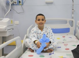 El pequeño Amir de Gaza,será el niño palestino número 3.000 en ser operado del corazón en el marco de proyecto humanitario israelí