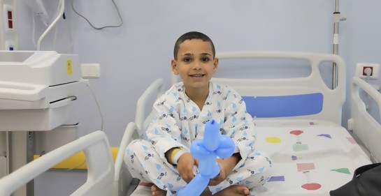 El pequeño Amir de Gaza,será el niño palestino número 3.000 en ser operado del corazón en el marco de proyecto humanitario israelí