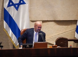 El día especial del nuevo presidente del Parlamento de Israel