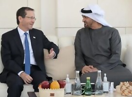 Herzog visita los Emiratos Árabes Unidos después de un viaje histórico a Bahrein