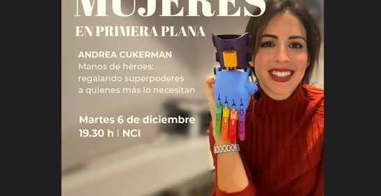 No te pierdas el relato de Andrea Cukerman sobre Manos de Héroes