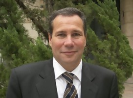 El Fiscal Alberto Nisman en Jerusalem