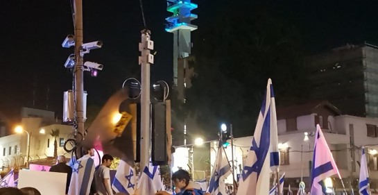 Las protestas en Israel, en imágenes 