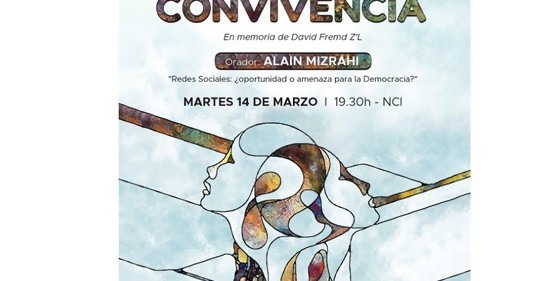 14 de marzo, Acto por la Convivencia en memoria de David Fremd (Z’L)