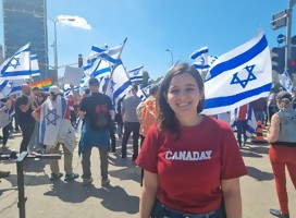 Voces en español desde las manifestaciones de protesta en Israel