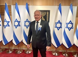 Con el ministro israelí Avi Dichter: seguridad, agricultura y reforma judicial