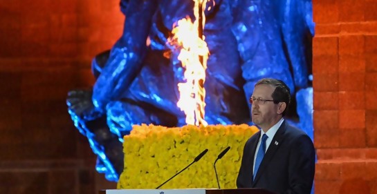 Los múltiples mensajes claves del Presidente de Israel en Iom HaShoá