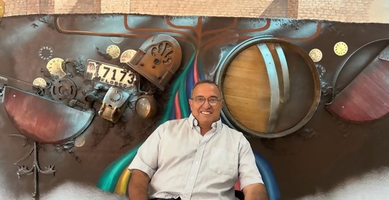 Un mural del artista Roberto Cadenas en Israel, homenaje a la amistad uruguayo-israelí