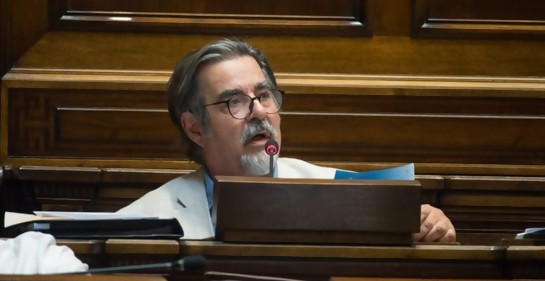 El RN Gustavo Zubía defiende a Israel en el Parlamento