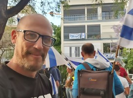 Con Facundo Leska, un uruguayo-israelí comprometido con la lucha   por la democracia