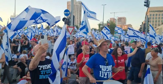 Testimonio directo desde la manifestación central en Jerusalem