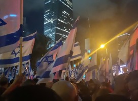 Para quien nunca las vió: así son las manifestaciones de protesta en Israel