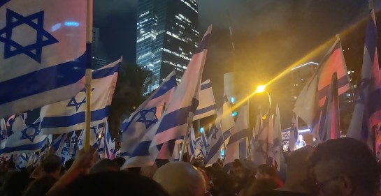 Para quien nunca las vió: así son las manifestaciones de protesta en Israel